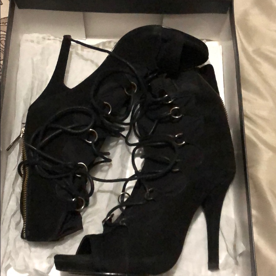 Black Zip Boots
